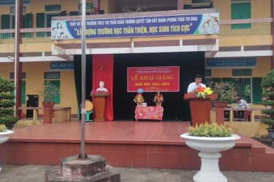 KHAI GIẢNG NĂM HỌC MỚI 2023_2024