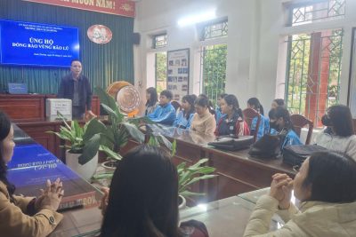 THÔNG BÁO KẾT QUẢ ỦNG HỘ ĐỒNG BÀO VŨNG BÃO LŨ NĂM 2025